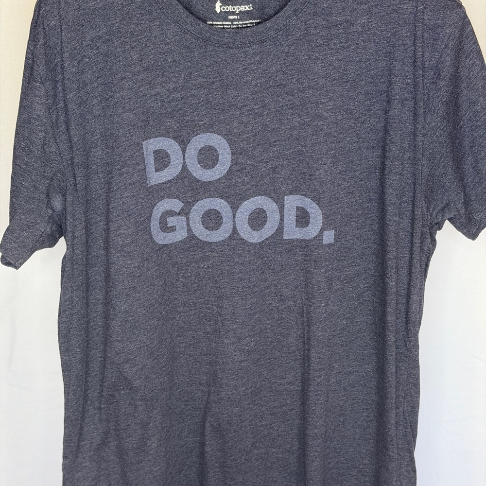 Cotopaxi Navy‎ 'Do Good' Short Sleeve Tee - Picture 2 of 5